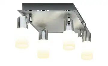 Trio LED-Deckenstrahler quadratisch 4-flammig