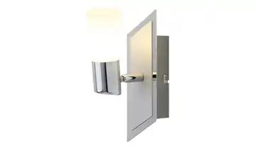 Trio LED-Wandstrahler Aluminium zylinderförmig