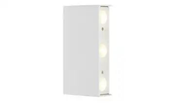 LED-Wandlampe mit Aluminium-Blende