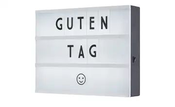 for friends LED-Message-Box, Weiß