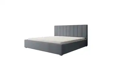Selsey Polsterbett Rinus 200x200 cm mit Bettkasten Grau