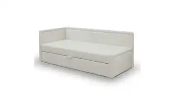 Selsey Polsterliege Caprili Creme ohne Bettkasten