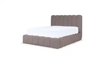 Selsey Polsterbett BK 160x200 H.braun mit Bettkasten Cande Hellbraun 160x200 cm