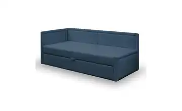 Selsey Polsterliege Caprili Marineblau ohne Bettkasten