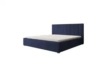 Selsey Polsterbett Rinus 180x200 cm ohne Bettkasten Marineblau