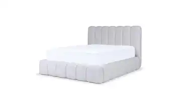 Selsey Polsterbett BK 180x200Hellgrau mit Bettkasten Cande Hellgrau 180x200 cm