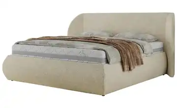 Polsterbett 200x200 Creme 245 cm 200x200 cm Polsterbett 200x200 Ecru Ecru