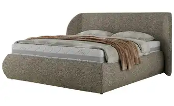 Polsterbett 140x200 Grau 185 cm 140x200 cm Polsterbett 140x200 Grau Grau