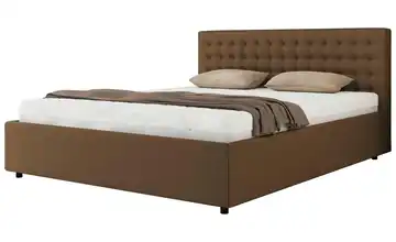 Polsterbett 140x200 Braun Polsterbetten 140x200 Dunkelbraun 148 cm 140x200 cm Dunkelbraun