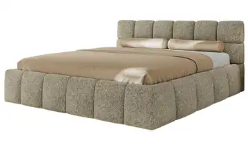 Polsterbett 200x200Dunkelbeige 200x200 cm Polsterbett 200x200 Dunkelbeige Dunkelbeige 226 cm