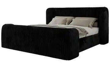 Polsterbett 140x200 Schwarz 183 cm 140x200 cm Basaltgrau Polsterbett 140x200 Basaltgrau