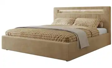 Polsterbett 180x200 Beige Polsterbett 180x200 Beige 188 cm Beige 180x200 cm