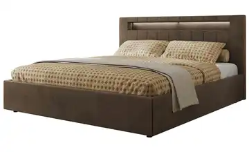 Polsterbett 140x200 Braun Polsterbett 140x200 Braun 148 cm Braun 140x200 cm