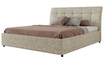 Polsterbett 200x200 Beige Hellbeige Polsterbett 200x200 Hellbeige 200x200 cm 208 cm