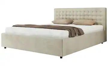Polsterbett 140x200 Beige Polsterbett 140x200 Hellbeige 148 cm 140x200 cm Hellbeige
