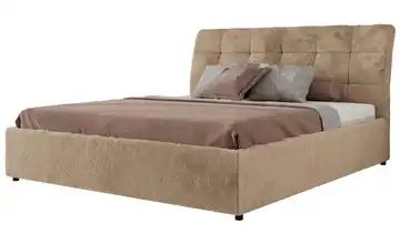 Polsterbett 200x200 Beige Sand Polsterbett 200x200 Sand 200x200 cm 208 cm
