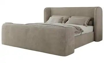 Polsterbett 180x200 Beige 223 cm 180x200 cm Sand Polsterbett 180x200 Sand
