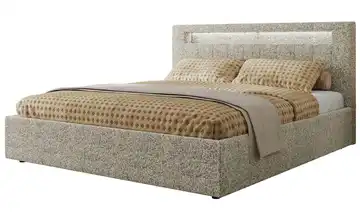 Polsterbett 180x200 Beige Polsterbett 180x200 Sand 188 cm Sand 180x200 cm