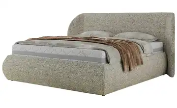 Polsterbett 180x200 Beige 225 cm 180x200 cm Polsterbett 180x200 Sand Sand