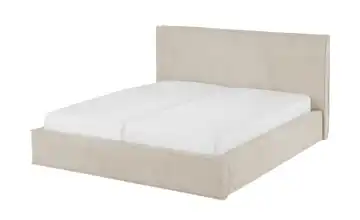 Polsterbett mit Bettgestell Deli 140 cm Beige