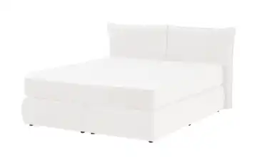 switch Boxspringbett Gaya Weiß 160 cm