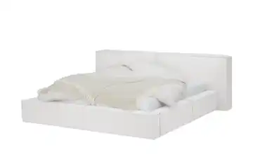 Höffner Selection Polsterbett mit Bettkasten Liora 200 cm Creme