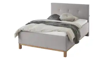Polsterbett mit Bettlkasten Catania II 120 cm Silbergrau