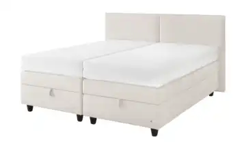 RUF Boxspringbett mit Bettkasten Camina 200 cm H3 Creme