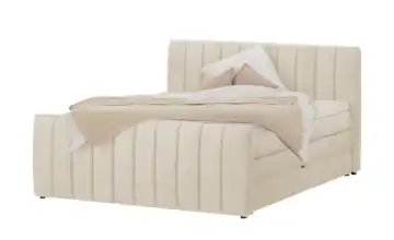 switch Boxspringbett mit Bettkasten Carina 160 cm Beige