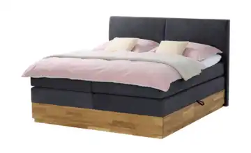 Boxspringbett inklusive Bettkasten Beam H2 & H4 160 cm Schwarz