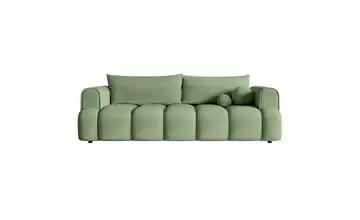 Selsey Schlafsofa  Dandelino Eukalyptus Samt