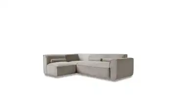 Miuform Ecksofa modular Flex Felix Dunkelbeige links
