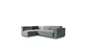 Miuform Ecksofa modular Flex Felix Olivgrün links