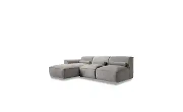 Miuform Ecksofa modular Flex Felix  links Grau
