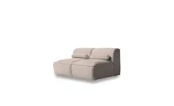 Miuform Einzelsofa modular Flex Felix Dunkelbeige