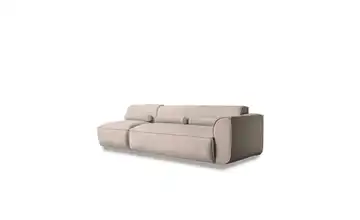 Miuform Einzelsofa modular Flex Felix rechts Dunkelbeige