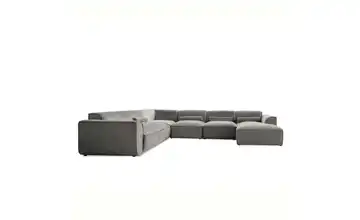 Miuform Wohnlandschaft modular Flex Felix Grau links