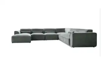 Miuform Wohnlandschaft modular Flex Felix Olivgrün rechts