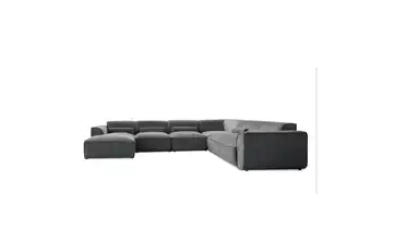 Miuform Wohnlandschaft modular Flex Felix Dunkelgrau rechts