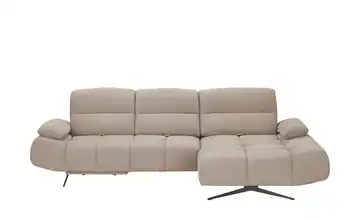 switch Ecksofa Falcao Erweiterte Funktion Cappuccino rechts