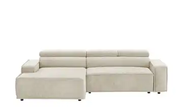 switch Ecksofa Liam Grundfunktion Velours Greige links