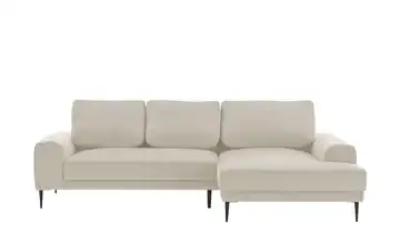 switch Ecksofa Capitol Grundfunktion links Creme Chenille