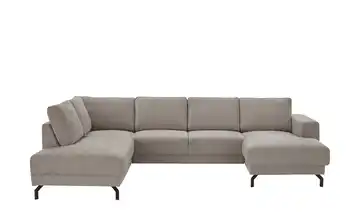 switch Wohnlandschaft Brazil Taupe Chenille links