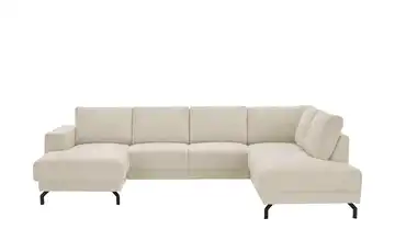 switch Wohnlandschaft Brazil Creme Chenille rechts