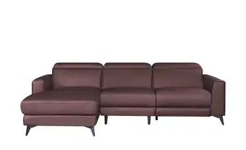 uno Ecksofa mit Relaxfunktion Taku Rot links