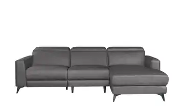 uno Ecksofa mit Relaxfunktion Taku Grau rechts