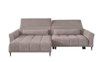 Ecksofa Logan links Taupe