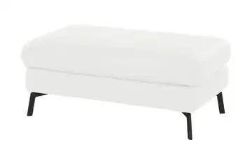 Wohnwert Hocker Monja Cremeweiß