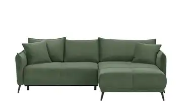 pop Ecksofa Vega De Luxe Moosgrün