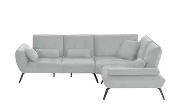 vito Ecksofa Ticona silberfarben rechts Erweiterte Funktion